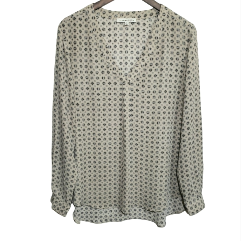 Lex & Madison Long Sleeved Blouse Women's Size XL